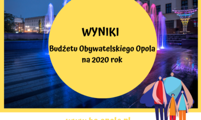 Wyniki Budżetu Obywatelskiego Opola na 2020 rok
